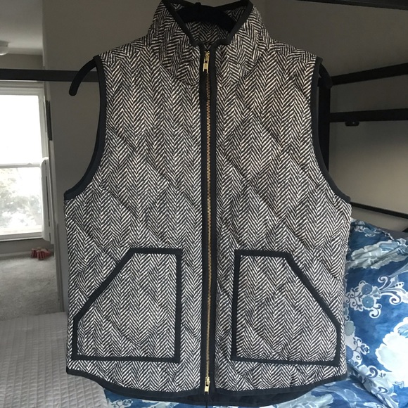 J. Crew Herringbone Vest - Picture 2 of 5